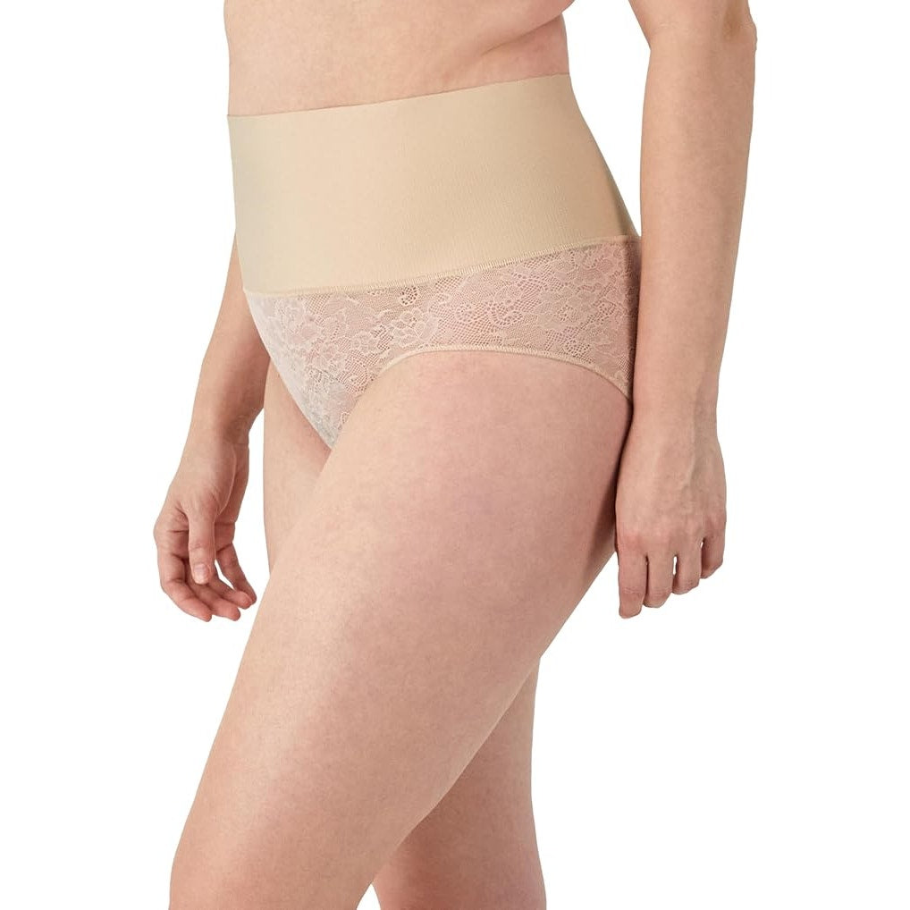 NWT New Maidenform Womens Small Lace Tummy Control Shapewear Brief Underwear
