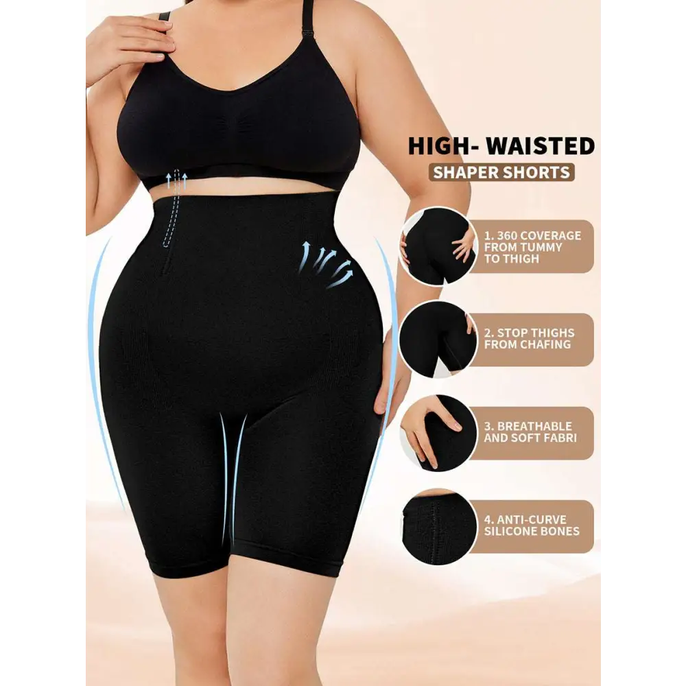 High Waisted Body Shaper Shorts