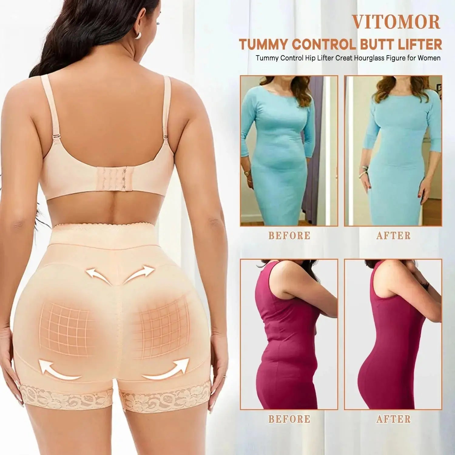 Shaper™ Plus Size Shapewear for Women – Tummy Control Body Shaper (S–6XL)