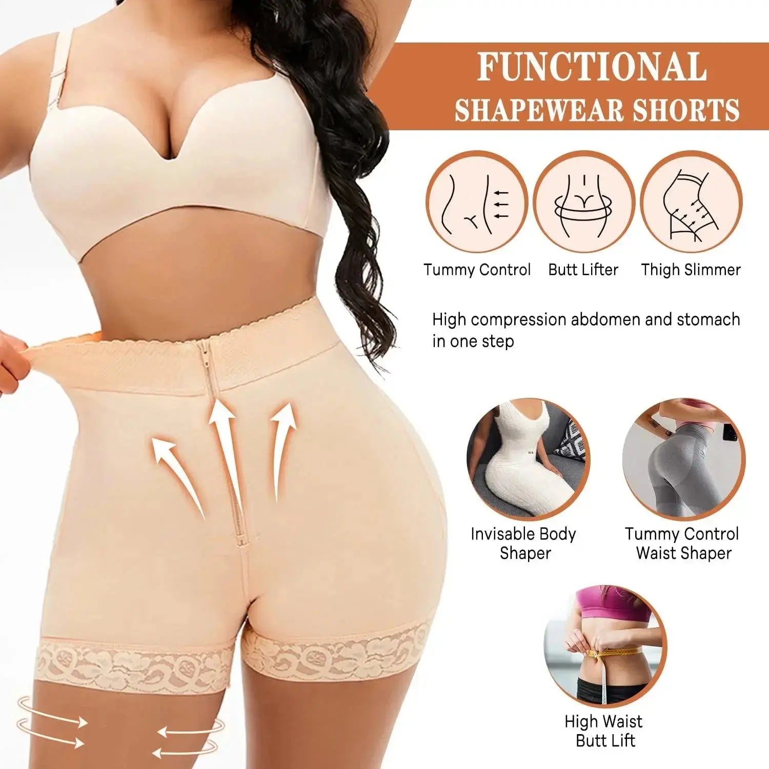 Shaper™ Plus Size Shapewear for Women – Tummy Control Body Shaper (S–6XL)