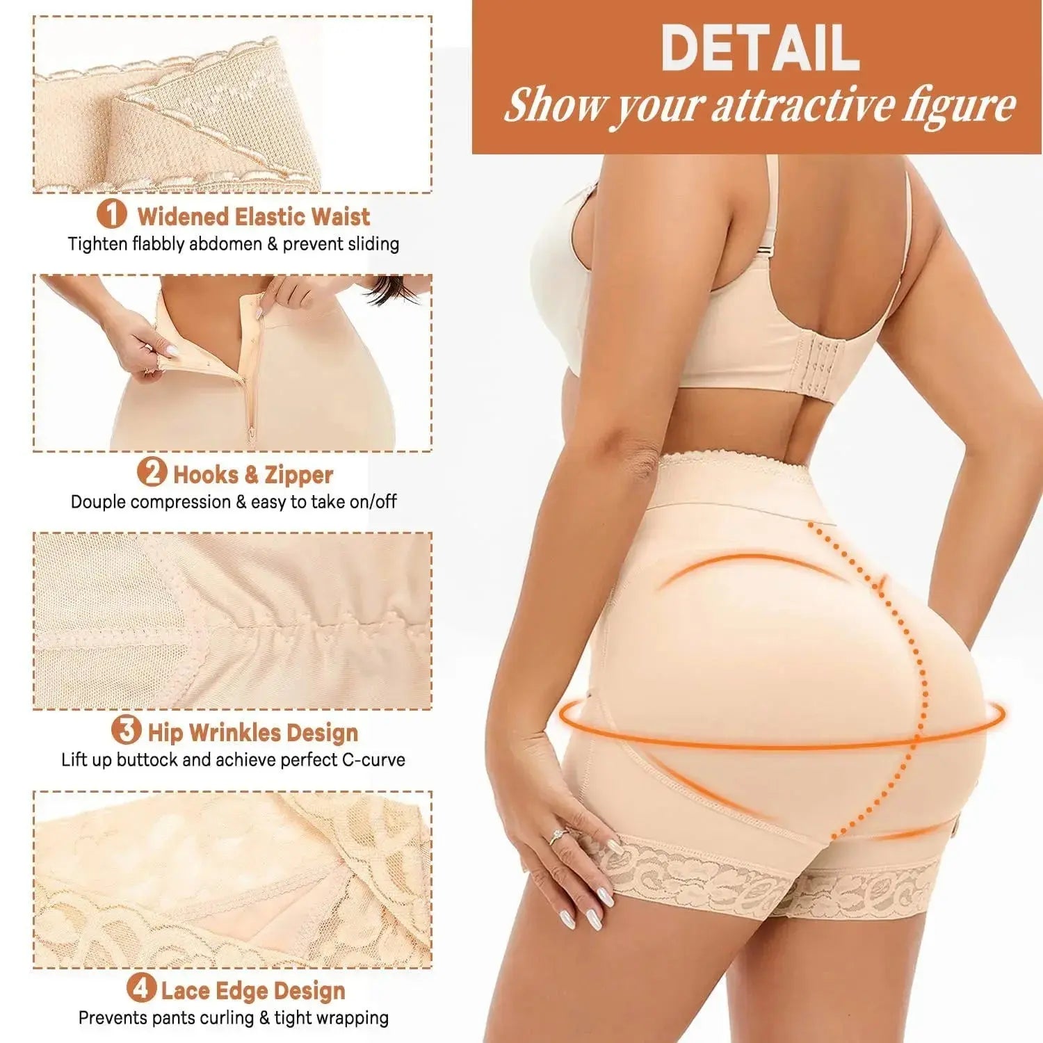 Shaper™ Plus Size Shapewear for Women – Tummy Control Body Shaper (S–6XL)