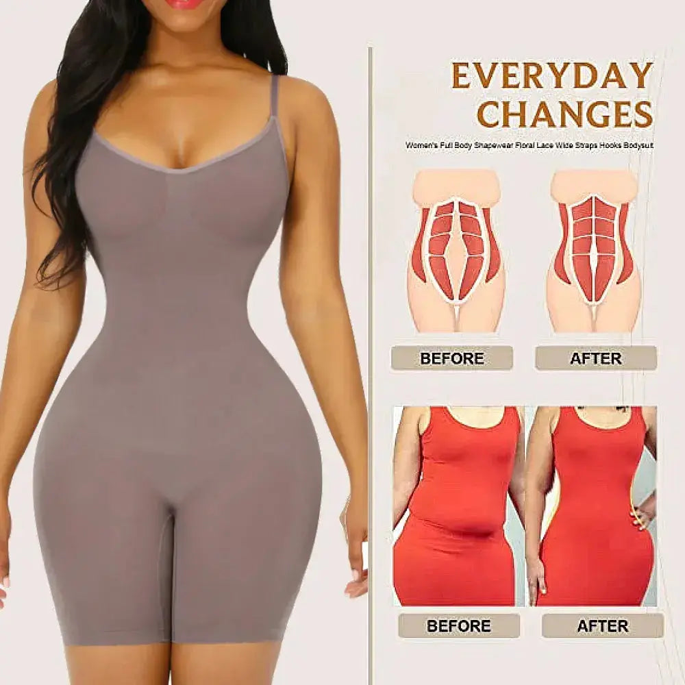 Seamless Body Shaper Bodysuit – Shaper™ Tummy Control Shapewear